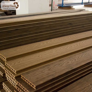 Plancher de sol en <span class=keywords><strong>teck</strong></span> synthétique 3D, gaufrage de grain de bois, matériaux de plancher de balcon extérieur, <span class=keywords><strong>prix</strong></span> fob - Product Image 2