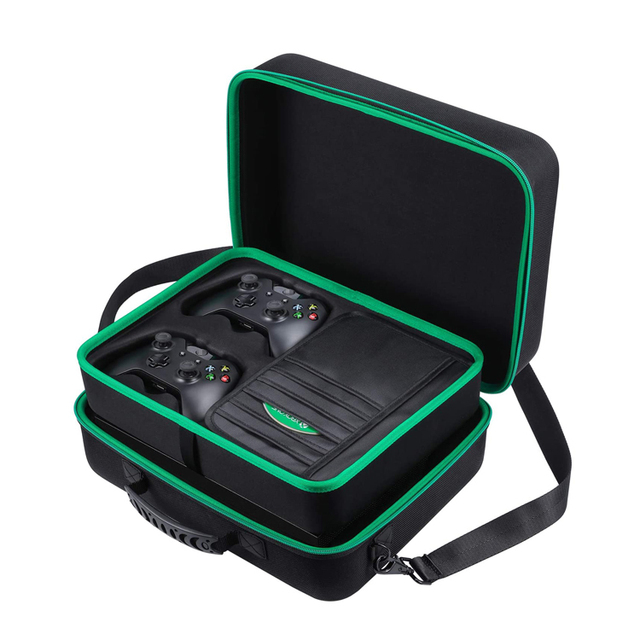 Factory Custom Large EVA Hard Protective Game Carry Case for Xbox One X Accessories