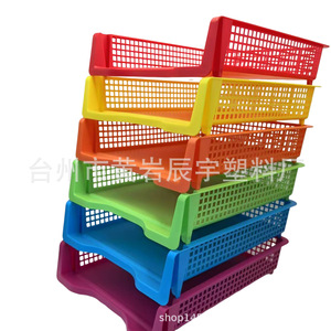 Bandejas de Plástico Apilables para Documentos A4, Organizador de Archivos Multicapa, Organizador de Escritorio, Suministros de Oficina - Product Image 1