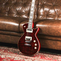 High-quality Professional 6-string 22-fret Jazz Electric Guitar with Humbucker Pickups for Solo Performances