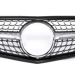Parrilla Delantera para Automóvil Estilo Diamante C300 W204, Parrilla Deportiva para Mercedes Benz Clase C W204 C180 C200 C300 2008-2014 - Product Image 4