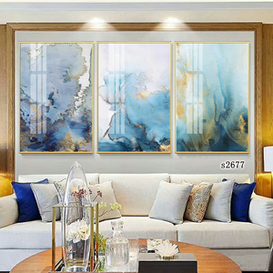 Immagine personalizzata all'ingrosso 5mm di spessore pittura astratta HD <span class=keywords><strong>stampa</strong></span> digitale appeso a parete stampe d'arte su acrilico - Product Image 2