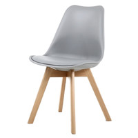 Chaises de restaurant design moderne nordique, chaise en plastique, mobilier de maison, chaises de salle à manger modernes blanches