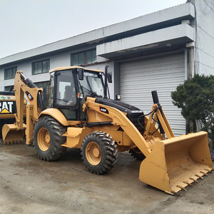 Top fábrica 95% Nuevo Usado Caterpillar 420F retroexcavadora máquina cargadora venta en Shanghai - Product Image 4