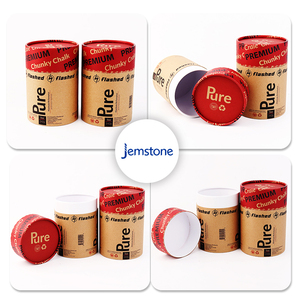 Emballage de tube de papier de boîte de cylindre en carton imprimé personnalisé de logo personnalisé écologique - Product Image 6