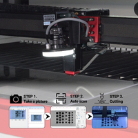 Machine de gravure et de découpe laser haute précision JQ LASER 1390 pour caoutchouc, tissu, bois, acrylique, tube laser RF, graveur laser