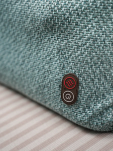Cojín de Masaje Lumbar Personalizable, Recargable o Enchufable, con Vibración <span class=keywords><strong>Shiatsu</strong></span>, Calor y Amasamiento para Cuerpo Completo, para Auto, Oficina y Hogar - Product Image 6