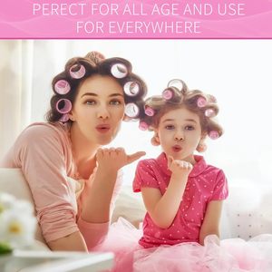 Venta Directa de Fábrica: Rulos de Peluquería de 26mm, Sencillos y Fáciles de Usar, Varillas para Rizar al por Mayor, Rizador de Pelo de Plástico Hueco Popular para Volumen - Product Image 5