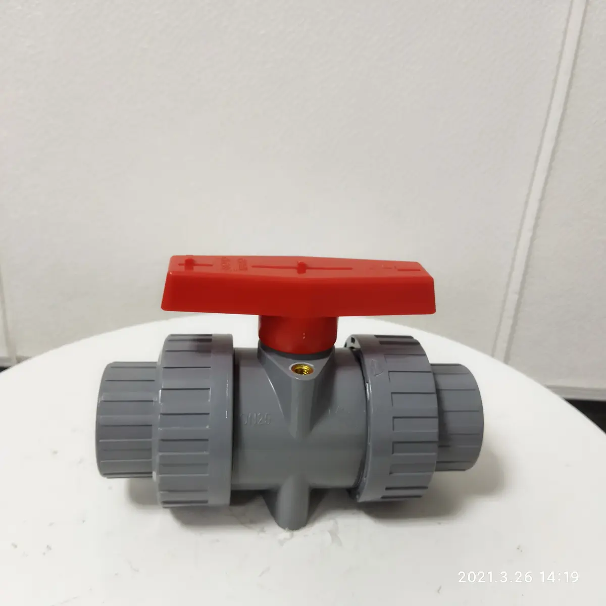 High quality china suppliers double union 8 inch pvc ball valve plastic irrigation valve