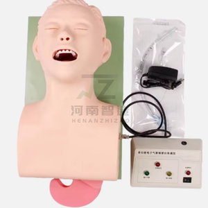 Simulador Electrónico <span class=keywords><strong>de</strong></span> Intubación Traqueal Zhizao, Modelo <span class=keywords><strong>de</strong></span> Entrenamiento con Dientes, Tipo Maniquí con Alarma <span class=keywords><strong>de</strong></span> Compresión - Product Image 2