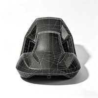 Siège de jet ski en fibre de carbone personnalisé OEM ODM |   Siège de bateau léger et durable pour embarcations haute performance