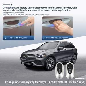 Système de clé intelligente EASYGUARD sans clé compatible avec BENZ FBS4 avec bouton de démarrage OEM (2014-) et accès confort (Comfort Access) - Product Image 5
