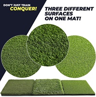 Tapis de frappe de Golf Offre Spéciale 24x12 pouces, tapis de frappe de Golf Durable, tapis de pratique de Golf 3 pièces