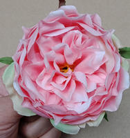 Qualité Soie Pivoine Têtes De Fleurs Roses Artificielles Toile De Fond De Mariage Arrangements Floraux Événement Décor En Gros Fabricant