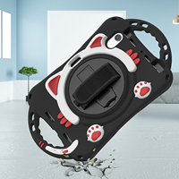 Étui pour tablette Super Cute Design Robuste Armor avec béquille et bandoulière pour iPad mini 6/7 8.3 2021/2024