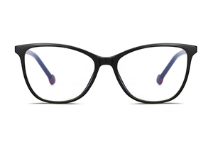 Gafas ópticas con montura cuadrada ultrafina neutra TR90 con luz antiazul, gafas con montura opcional en negro, rojo y marrón - Product Image 2