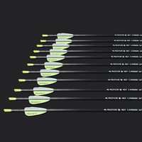 ACCMOS Nouveau 40T 3.2ID Flèches De Carbone Colonne Vertébrale 350 400 500 600 700 800 900 1000 À L'arc et à la Flèche chasse