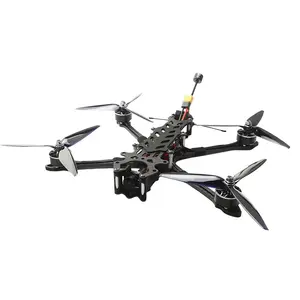 FPV Drone 7 นิ้วโหลด 2-3.5 กก.ประกอบ DIY RTF เครื่องส่งสัญญาณ ELRS TBS ตัวรับสัญญาณกรอบแว่นตา FPV Drone Kit