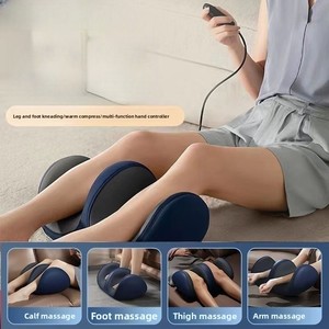 Массажер для ног 2024 Footspa с вибрацией и горячим компрессом, многофункциональный домашний массажер для ног с функцией разминания. - Product Image 2