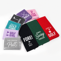 Serviette en microfibre portable à prix d'usine avec clip, très absorbante et douce, idéale pour le sport, l'exercice et l'entraînement (golf, baseball)
