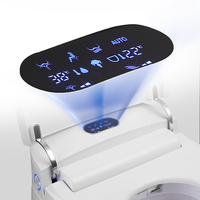 Foheel — toilette électrique une pièce intelligente, toilette de luxe en céramique, Bidet mural Intelligent, suspension automatique