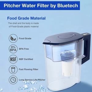 Caraffa Filtrante per <span class=keywords><strong>Acqua</strong></span> Alcalina 3.8L con Logo Personalizzato OEM/ODM, Fornitura Diretta dalla Fabbrica, <span class=keywords><strong>Brocca</strong></span> Purificante per <span class=keywords><strong>Acqua</strong></span> Personalizzata - Product Image 1