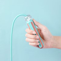 Yixin Nouvelle Corde à sauter portable en PVC écologique pour fitness aérobie, réglable, avec poignée à revêtement diamanté