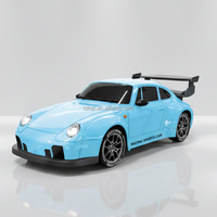Coche RC de Derrape 4WD a Escala 1/24, 2.4GHz, 20KM/H, Alta Velocidad, Control Remoto de 6 Canales, Construcción Metálica, Función Sígueme, Cable USB, Listo para Usar
