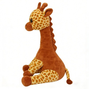 Jirafa de peluche suave y segura para bebés, jirafa de peluche para decoración de dormitorio, muñeco de peluche de jirafa como regalo de cumpleaños - Product Image 3