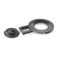 Support de téléphone magnétique en alliage de zinc, pliable pour voiture, multifonctionnel, rotation à 360°, flexible et réglable pour bureau et tableau de bord