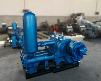 Pompe à boue alternative légère BW80-3 à entraînement électrique pour l'échantillonnage géologique, l'étude des sols et les mini-plateformes d'exploration