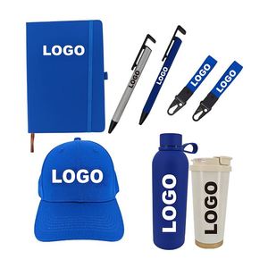 AI-MICH High Quality Custom Logo Promotional <b>Gift</b> Set with T-shirt Umbrella Water Bottle <b>Bag</b> Hat-for Bulk Corporate Giveaways - Product Image 3