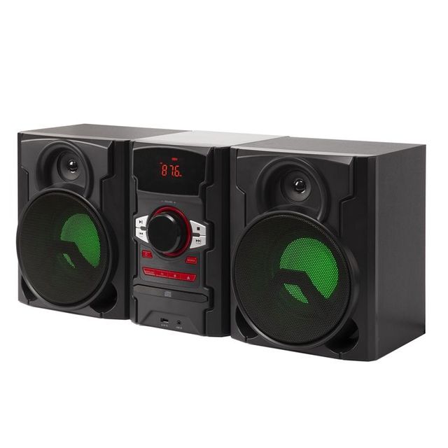 WANJIA 2.0 CH Mini Home Theater System Blu-ray Player with Lamplight Plastic Speakers FCC/CE Certified