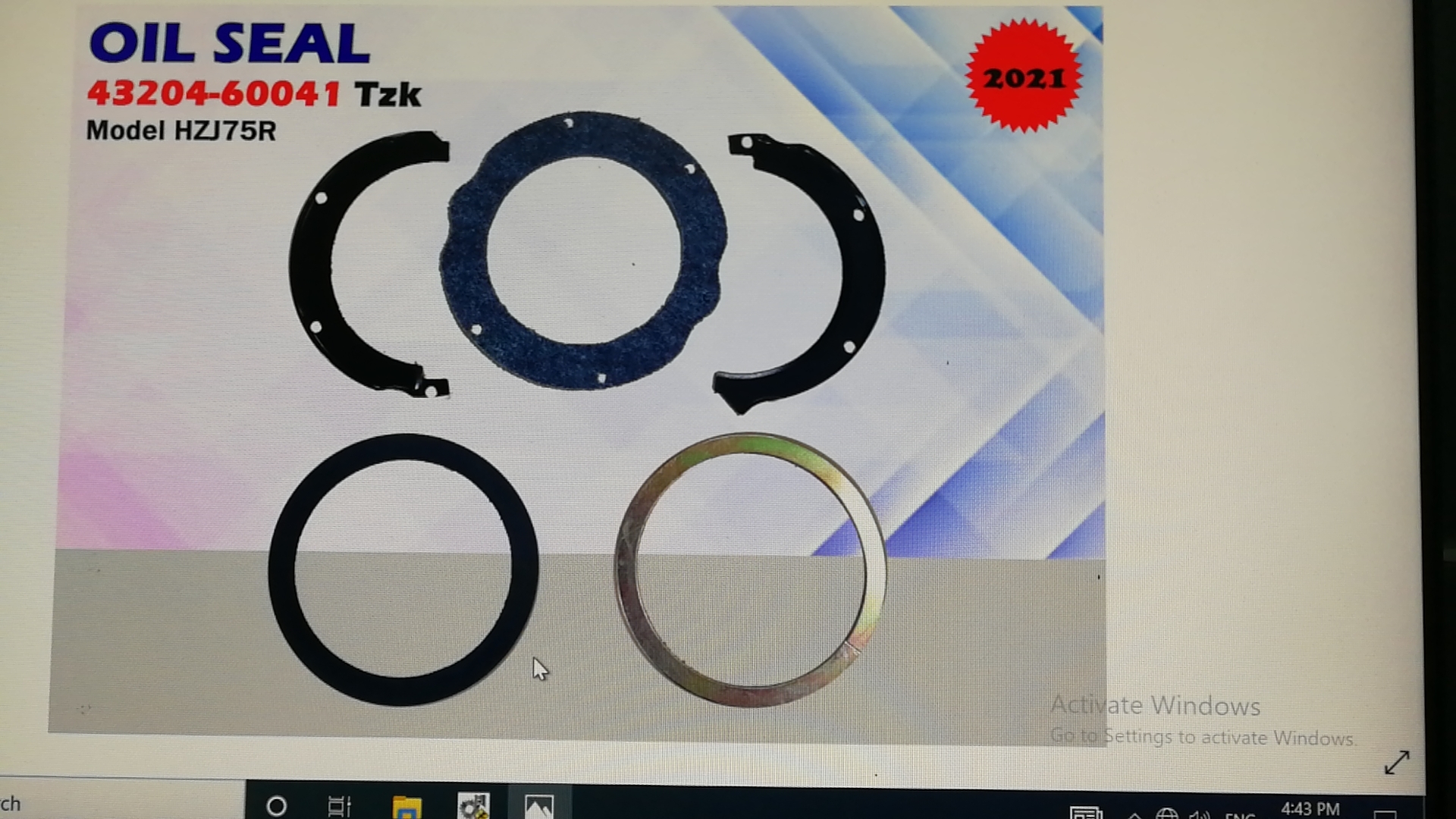 Steering Knuckle Repair Kit for Landcruiser HZJ75R