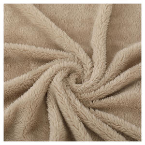 Vendite calde <span class=keywords><strong>Za</strong></span> * <span class=keywords><strong>ra</strong></span> Fleece Faux Fur Fake Fur Shu Velveteen fodera materiale 100% poliestere tessuto Sherpa - Product Image 5