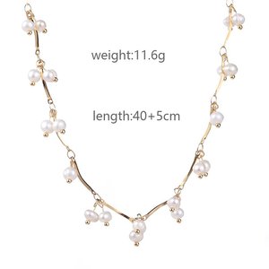 Collier tendance de luxe en acier inoxydable plaqué or, ensemble de bijoux personnalisés pour femmes - Product Image 5