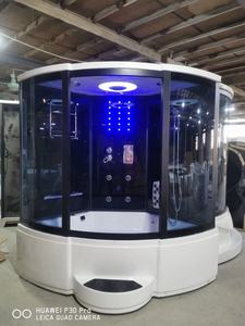 Nuova Cabina <span class=keywords><strong>Doccia</strong></span> a Vapore con Design Moderno in Acrilico, <span class=keywords><strong>Vasca</strong></span> Idromassaggio <span class=keywords><strong>e</strong></span> Porta Scorrevole - Product Image 3