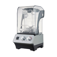 Blender komersial 1800W Blender makanan 2L Blender tahan suara tidak bising tenang dengan Timer