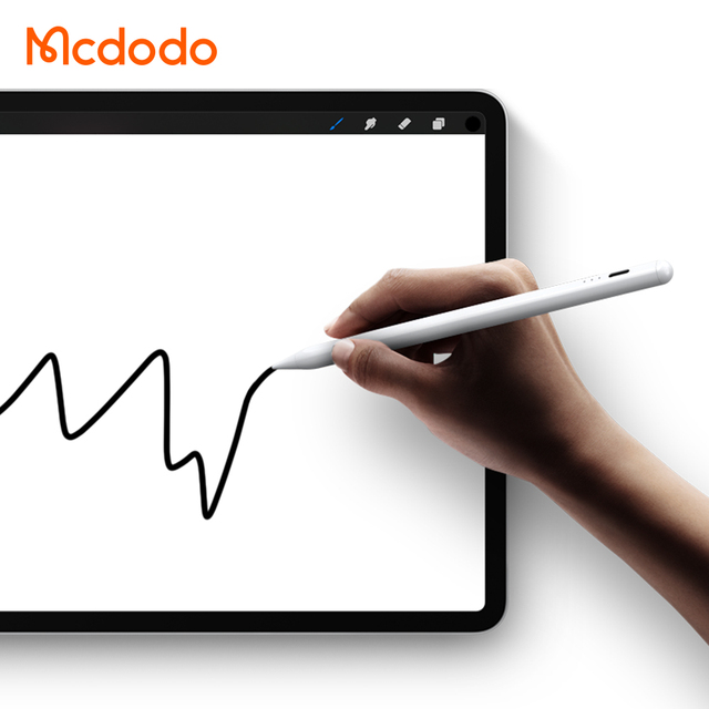 Mcdodo Long Standby Time New Stylus Pen for Touch Screens Palm Rejection/ Tilt Functions for Ipad Touch Screen Pen