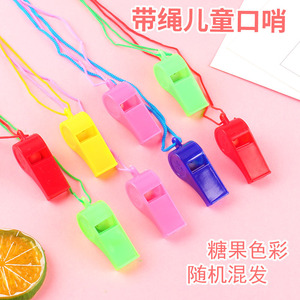Silbatos de Plástico Coloridos 5x1.6x2cm No Tóxicos Para Niños Eventos Deportivos Fiestas de Cumpleaños Novedades - Product Image 5