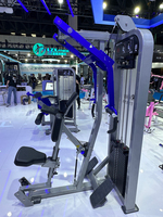 Máquina de remo sentado Select Seated Row de Source Factory, equipo de gimnasio comercial con carga de placas para entrenamiento de fuerza, fabricado con tubo de acero galvanizado de 3 mm de espesor