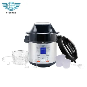 2023 Hot Selling Home Kitchen Appliance Digital Smart All In One Electric Pressure Cooker Air Fryer