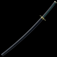 Épée Katana populaire de l'anime Tokitou Muichirou, accessoire de cosplay, pour collection et décoration