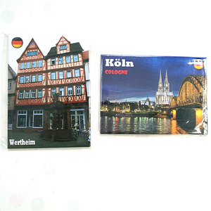 2024 personnalisé couleur imprimé haute qualité 3D PVC Souvenir touristique caoutchouc 2D fer blanc réfrigérateur aimant à vendre - Product Image 1