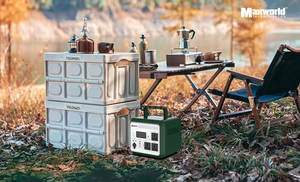 Banco de Energía Portátil Recargable de Emergencia, Generador de Energía de 1200W, Estación de Energía con Batería de Iones de Litio, Soporte Inalámbrico para Camping - Product Image 3