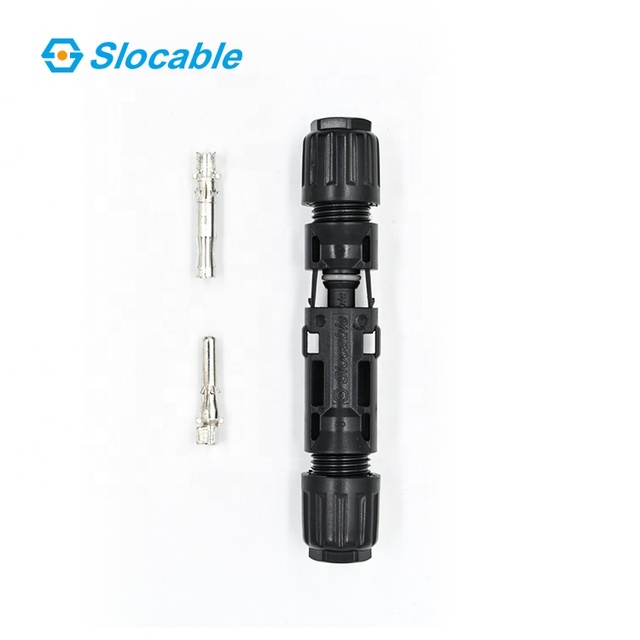 Slocable Solar Area IP68 Waterproof Protection PV Industrial Wire Plastic Quick Connector Solar Cable with MC Four Connectors
