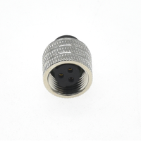 OEM Sensor moldeable Arnés de cables Enchufe Conector circular Hembra 3 Pin C Código M12 Soldadura de energía a prueba de agua Conector de cable M12