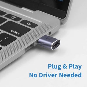 <b>USB</b>-<b>C</b> Extender <b>Adapter</b> - 40Gbps <b>USB</b>-<b>C</b> Extenders 100W <b>Type</b> <b>C</b> Male <b>to</b> Female 8K 60hz for MacBook Pro, PC, Thunderbolt - Product Image 6