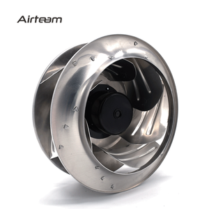 ใบพัดอะลูมิเนียมแบบมีมอเตอร์400มม. EC เสียงรบกวนต่ำสำหรับ Ahu - Product Image 4