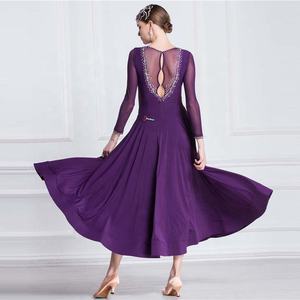 M-18228 महिला बॉलरूम नृत्य प्रशिक्षण पोशाक महिलाओं सेक्सी साल्सा आर्बिक नृत्य के लिए मानक पोशाक - Product Image 6